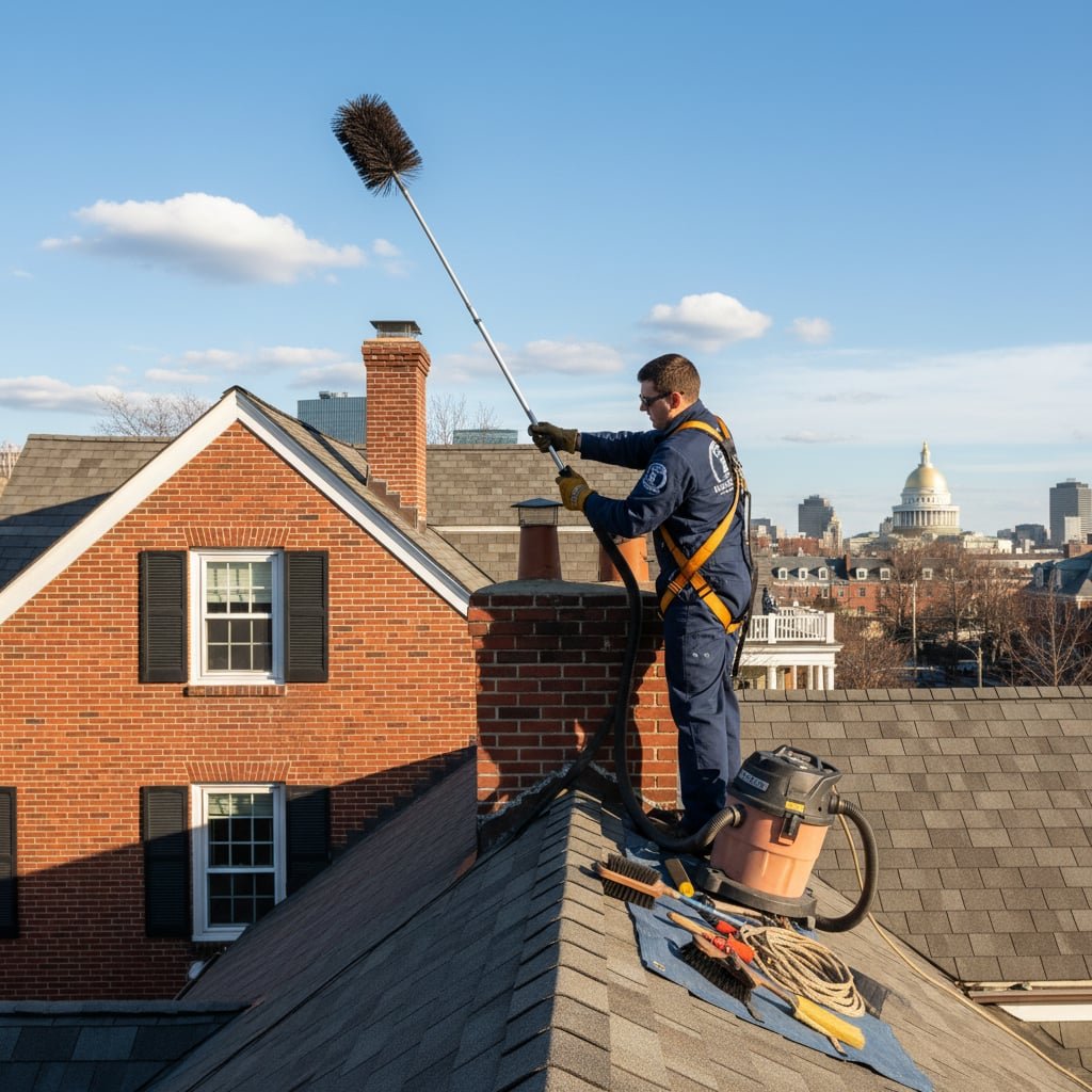 Boston Chimney Sweep Cleaning